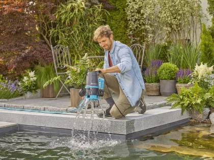 Gardena d�voile une pompe 2-en-1 pour g�rer toutes les eaux du quotidien