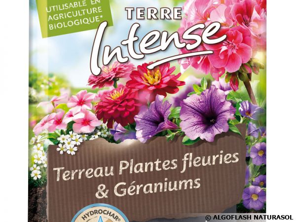 TERRE INTENSE, un terreau rétenteur d'eau TERRE INTENSE, un terreau rétenteur d'eau
