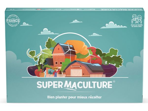 Supermaculture, premier jeu de société à la découverte de la permaculture Supermaculture, premier jeu de société à la découverte de la permaculture