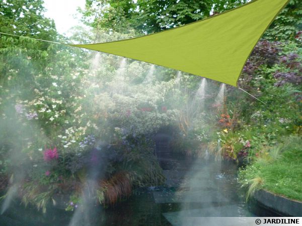 Voile d'ombrage Jardiline, à l'ombre et toujours au frais Voile d'ombrage Jardiline, à l'ombre et toujours au frais
