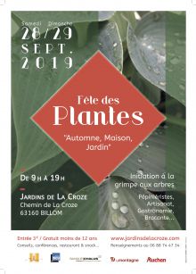 Fête des plantes "Automne, Maison, Jardin" Fête des plantes "Automne, Maison, Jardin"