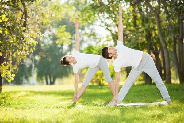 Yoga aux Jardins des Martels