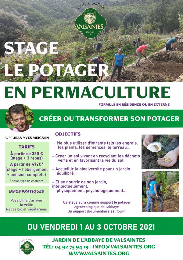 Stage : Le potager en permaculture
