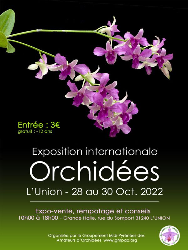 Exposition vente internationale d'orchidées