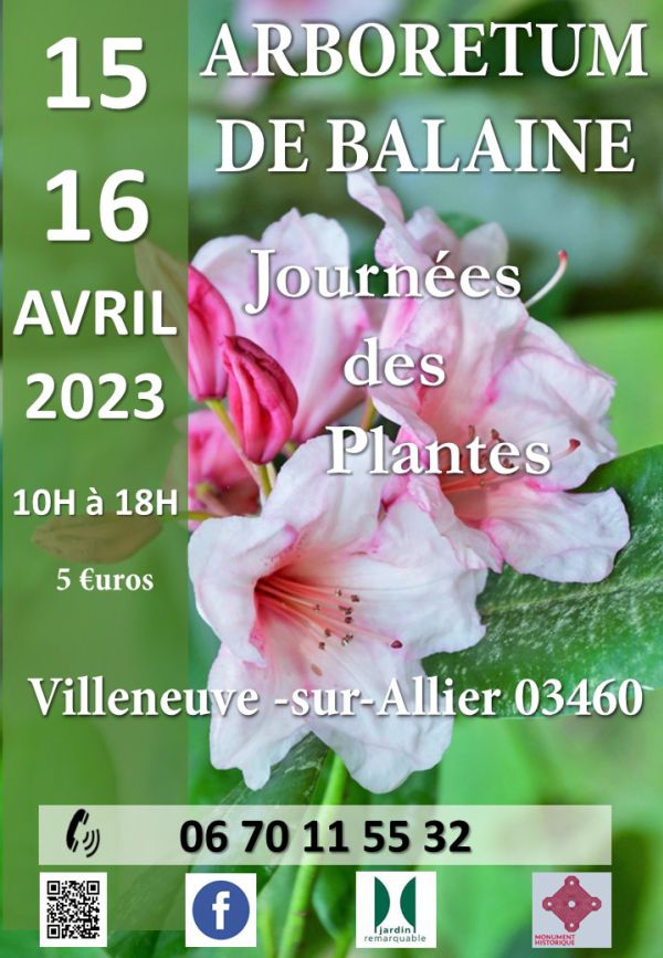 Fête des plantes à VILLENEUVESURALLIER 15/04 au 16/04/2023