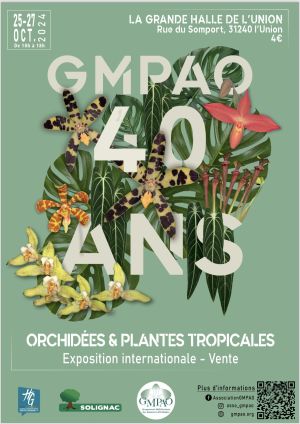 Exposition-vente internationale d'orchidees & plantes tropicales