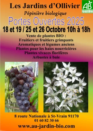 Portes ouvertes d'automne aux Jardins d'Ollivier
