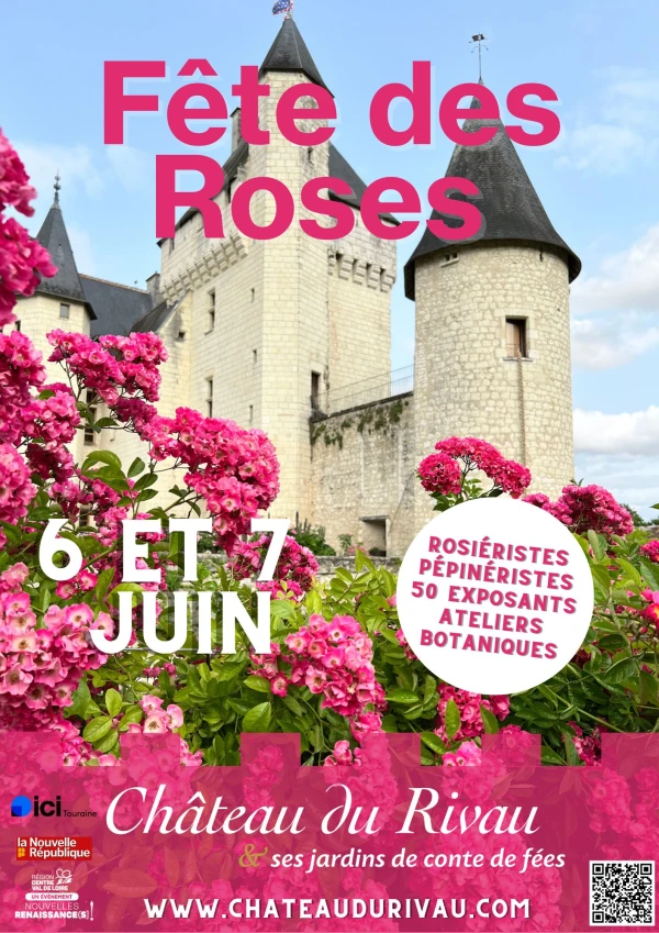 F�te des Roses au Ch�teau du Rivau - Rendez-vous aux Jardins 2026
