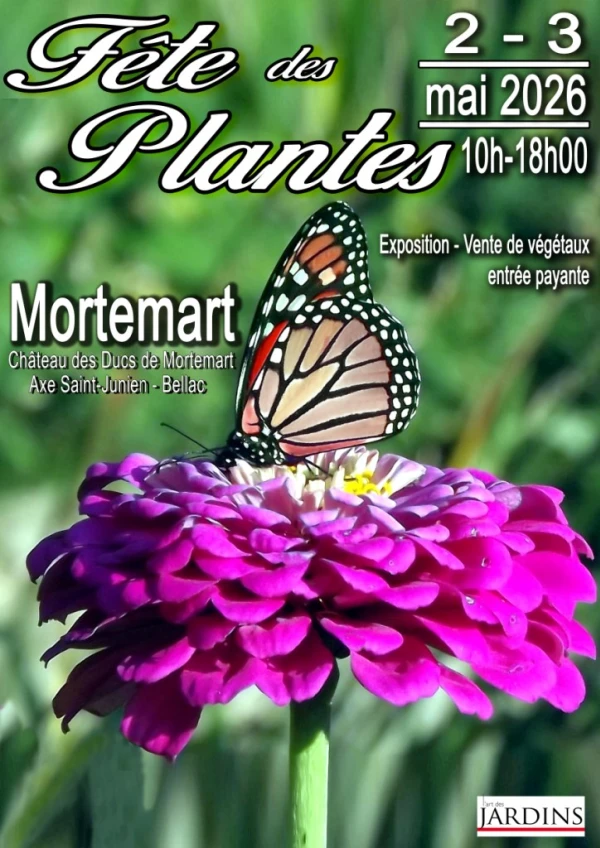 F�te des Plantes au Ch�teau de Mortemart 2026