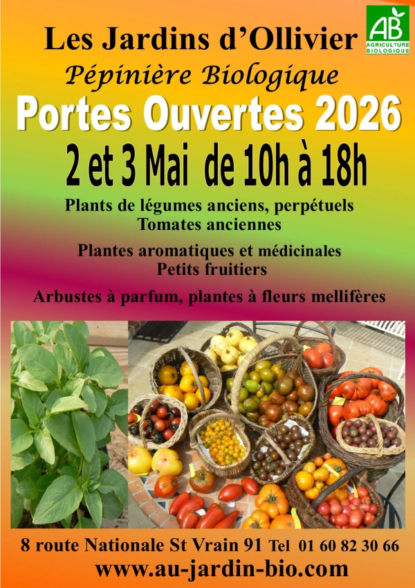 Portes ouvertes de mai aux Jardins d'Ollivier