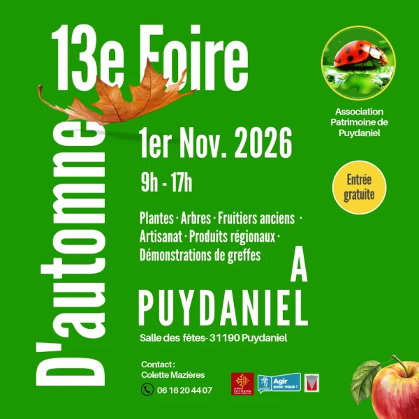 13e Foire aux Plantes, Arbres et Fruitiers Anciens