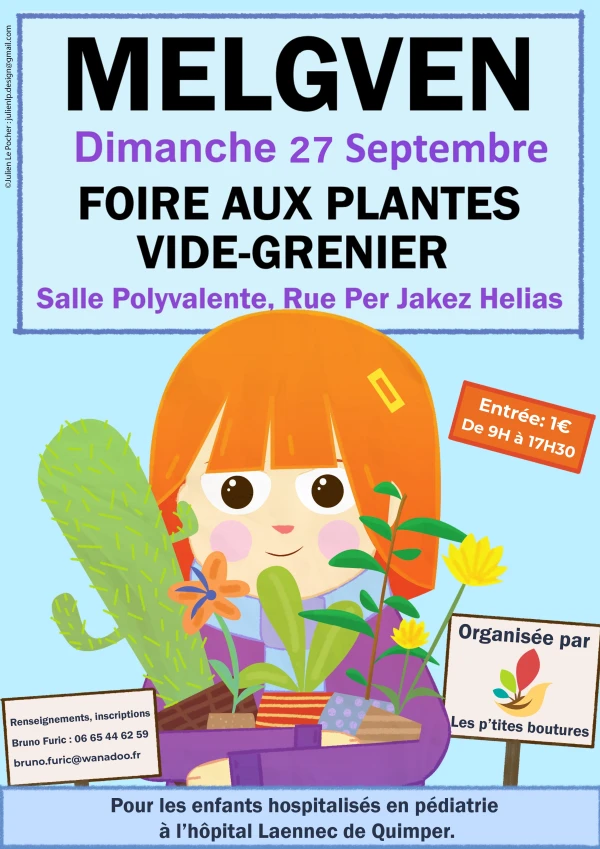 Foire aux plantes et vide grenier
