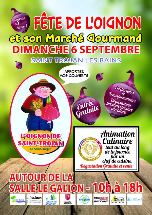 3e f�te de l'Oignon - March� gourmand