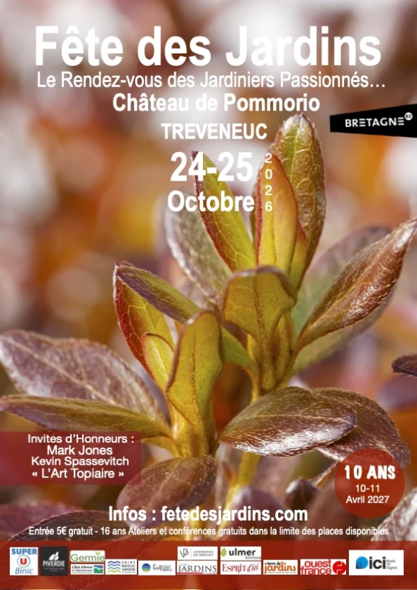 F�te des jardins au ch�teau de Pommorio
