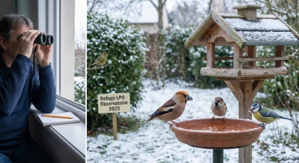 Bilan 2025 de l'Observatoire des oiseaux des jardins : participation record et tendances marquantes