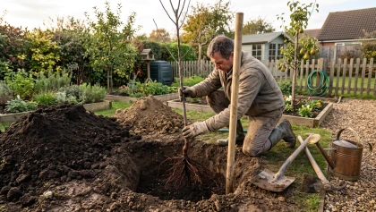 Arbres fruitiers en racines nues : les r�gles d'or pour une plantation r�ussie