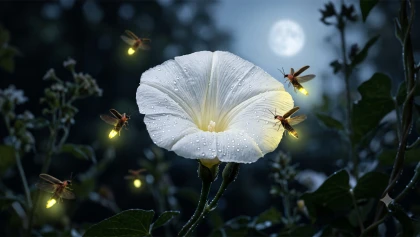 L'art du jardin de lune : ces plantes pour m�tamorphoser vos soir�es d'�t�