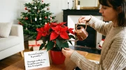 Bien arroser son poinsettia�pour pour une �toile de No�l sublime tout l'hiver