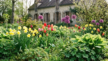 Bulbes en lasagne : comment encha�ner les floraisons tout le printemps