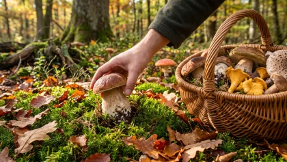 C�pes et girolles : les bons r�flexes pour votre cueillette de septembre