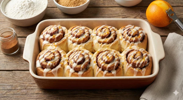 Cinnamon rolls faciles et moelleux