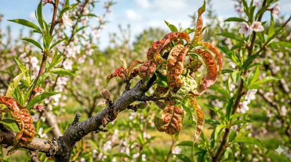 Cloque du p�cher : les traitements efficaces