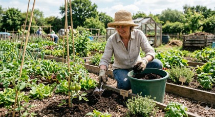Fertilisation et structure du sol : le r�le crucial du compost organique