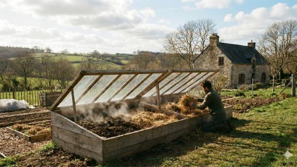 Cr�er une couche chaude au potager : pour r�ussir vos premiers semis