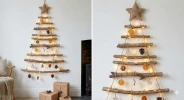 DIY Fabriquez votre sapin de No�l mural