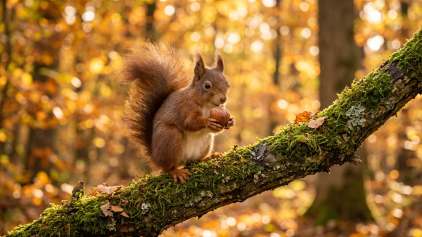 L'automne est crucial pour l"�cureuil roux