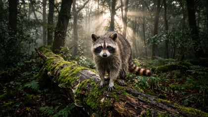 L'�tonnante histoire de l'arriv�e et de l'expansion du raton laveur en France