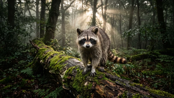L'�tonnante histoire de l'arriv�e du raton laveur en France