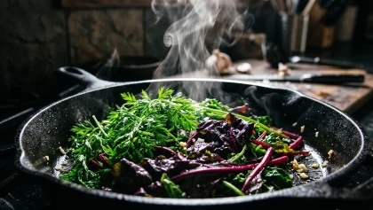 Fanes de l�gumes : une recette anti-gaspi rapide pour ne plus rien jeter.