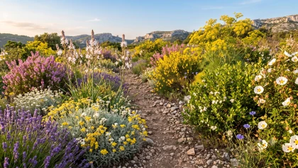 Ces fleurs embl�matiques qui colorent la garrigue proven�ale au fil des saisons