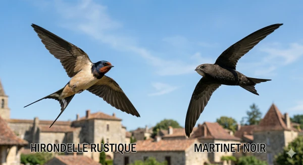 Hirondelle ou martinet