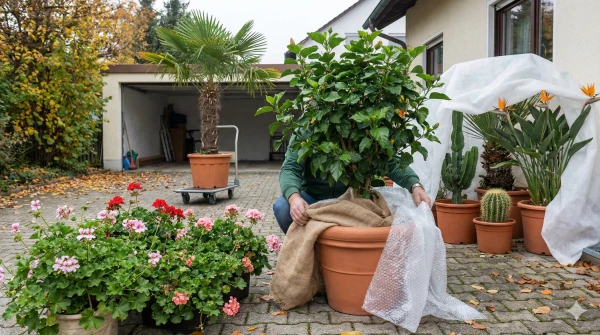 L'hivernage des plantes non rustiques