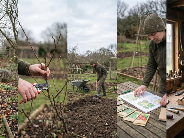 Jardinage : les 5 chantiers prioritaires � d�marrer en f�vrier pour transformer votre ext�rieur avant le printemps