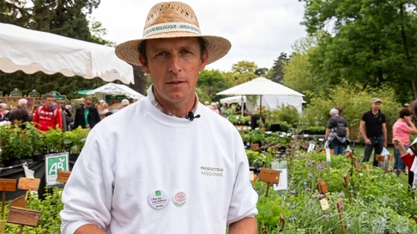 Laurent Bourgeois, l'expert des plantes aromatiques et m�di�vales