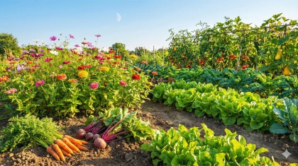 Jardiner avec la lune : synchroniser vos cultures avec les jours racines, fleurs, feuilles ou fruits