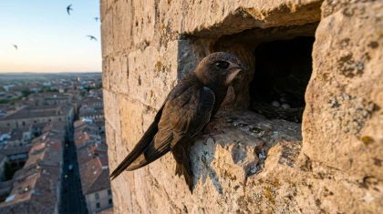 Le martinet noir : un athl�te de l'ombre au c�ur de nos villes