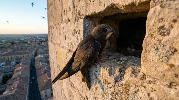 Le martinet noir : un athl�te de l'ombre