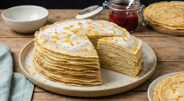 Le millefeuille de cr�pes