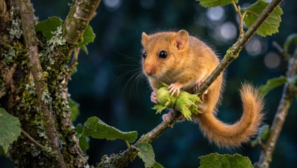 Le muscardin : � la d�couverte du plus petit et discret rongeur de nos for�ts