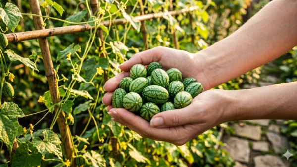 Le cucamelon, la nouvelle star des potagers urbains