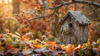 Automne : les bons gestes au jardin pour aider les oiseaux � passer l'hiver