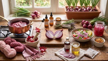 Les oignons rouges : de la cuisine au jardin en passant par les usages moins communs