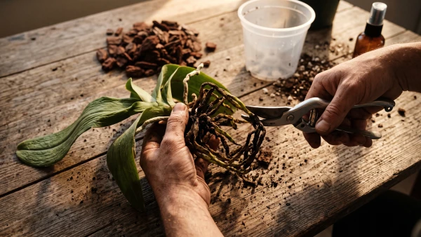 Des racines pourries ? Comment sauver votre Phalaenopsis