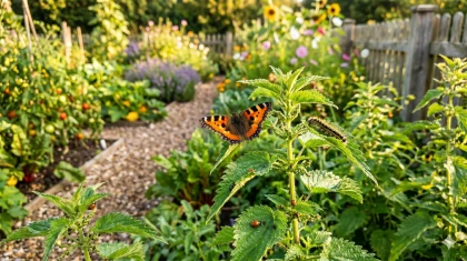 Pourquoi garder des orties au jardin ? Le secret pour booster votre biodiversit� et vos r�coltes naturellement