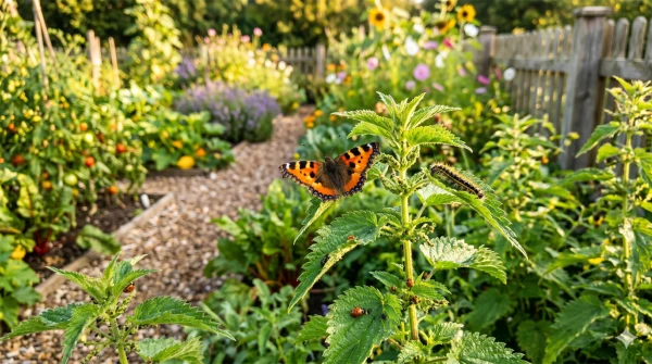 Les orties, le secret pour booster votre biodiversit� et vos r�coltes