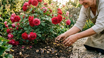 Peau de banane pour les rosiers : l'astuce naturelle pour la floraison